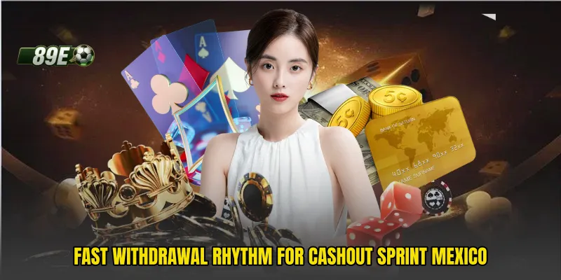 Fast withdrawal rhythm for Cashout Sprint Mexico