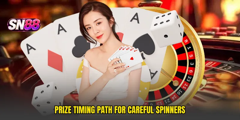 Prize Timing Path For Careful Spinners