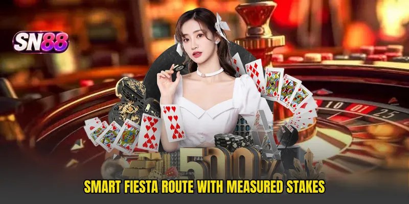 Smart Fiesta Route With Measured Stakes